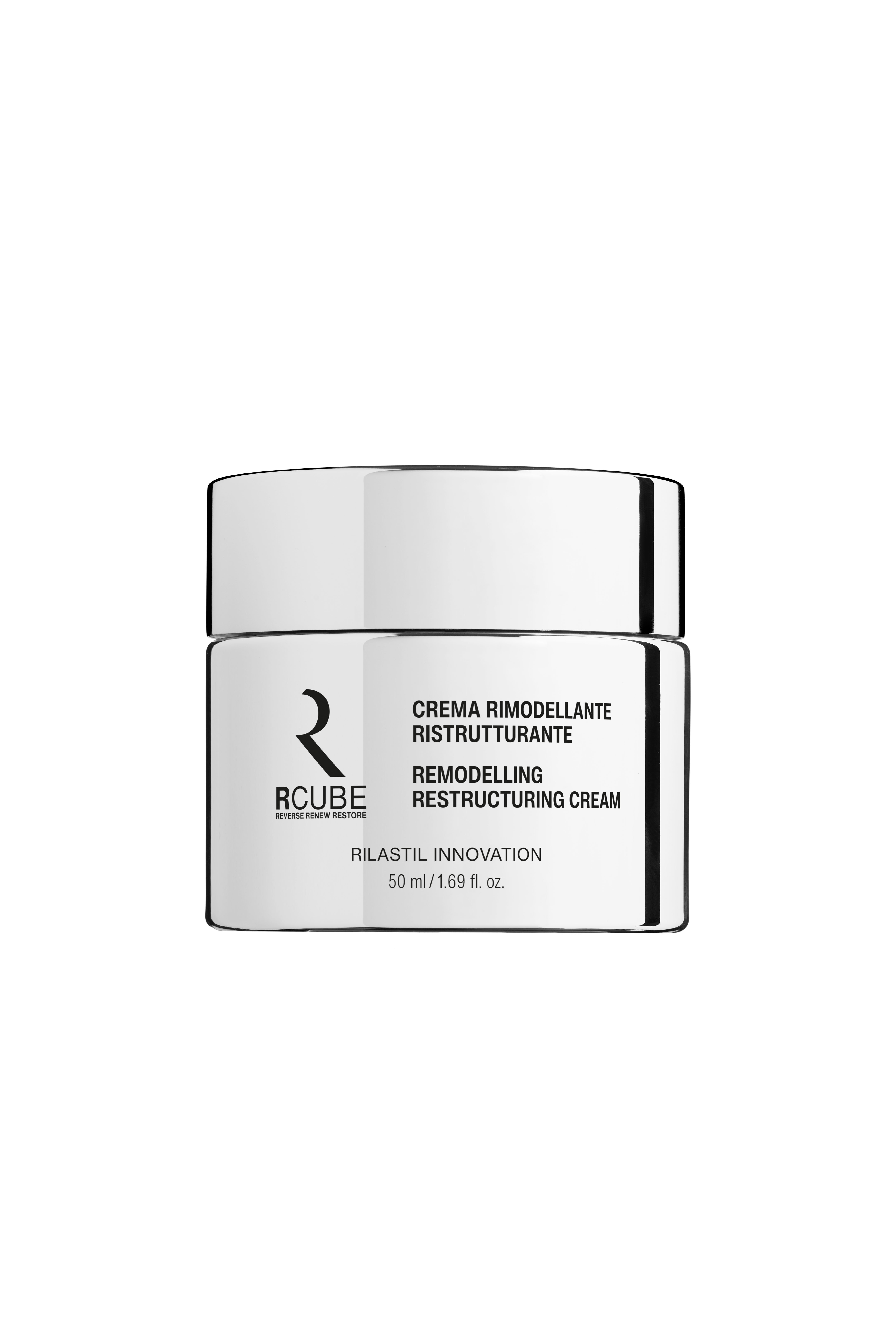 Rilastil RCube Crema Rimodellante Ristrutturante per Tutti i tipi di Rughe 50 ml